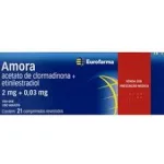 Amora 2mg + 0,03mg 21 Comprimidos