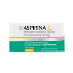 Aspirina C 400mg + 240mg 2 Comprimidos Efervescentes