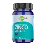 Zinco Quelato 28mg Qualynutri 60 C�psulas Revestidas