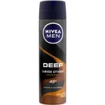 Desodorante Nivea Men Aerossol Carv�o Deep Amadeirado 150ml