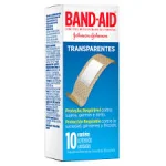 Curativos Band-aid Transparente 10 Unidades