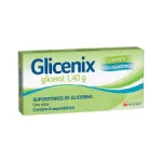 Suposit�rio Glicenix Pedi�trico 6 Unidades