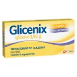 Suposit�rio Glicenix Lactente 6 Unidades