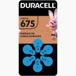 Duracell Pilhas Auditivas Cod 675 6 Unidades