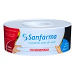 Fita Microporosa Sanfarma 25mm x 4,5m Branca