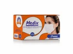 M�scara Descart�vel Tripla Com El�stico Branca 50 Unidades