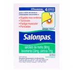 Emplastro Salonpas Pequeno 4 Unidades