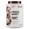 DUX NUTRITION - FRESH WHEY CHOCOLATE BELGA E AVEL� - POTE 900G