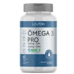 ÔMEGA 3 PRO 360MG EPA 240MG DHA - 60 CÁPSULAS - LAUTON ÔMEGA 3 PRO 360MG EPA 240MG DHA - 60 CÁPSULAS - LAUTON