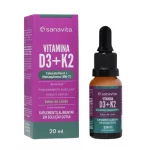 SANAVITA - VITAMINA D3 + K2 - GOTAS - FRASCO 20ML SANAVITA - VITAMINA D3 + K2 - GOTAS - FRASCO 20ML