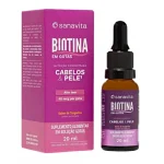 BIOTINA GOTAS - FRASCO 20ML - SANAVITA BIOTINA GOTAS - FRASCO 20ML - SANAVITA