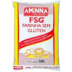 AMINNA - FSG FARINHA SEM GLÚTEN 500 GR AMINNA - FSG FARINHA SEM GLÚTEN 500 GR