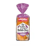 AMINNA - PÃO BATATA DOCE SEM AÇÚCAR, SEM GLÚTEN, SEM LACTOSE 380 GR AMINNA - PÃO BATATA DOCE SEM AÇÚCAR, SEM GLÚTEN, SEM LACTOSE 380 GR