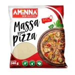 AMINNA - MASSA DE PIZZA SEM GLÚTEN 240G AMINNA - MASSA DE PIZZA SEM GLÚTEN 240G