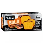 BELIVE - BOLO CENOURA COM COBERTURA CHOCOLATE ZERO 290G BELIVE - BOLO CENOURA COM COBERTURA CHOCOLATE ZERO 290G