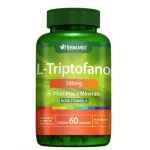 L- TRIPTOFANO + VITAMINAS E MINERAIS 60 CÁPSULAS - 600MG - HERBAMED L- TRIPTOFANO + VITAMINAS E MINERAIS 60 CÁPSULAS - 600MG - HERBAMED