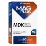 HERBAMED - MAGPLUS MDK - MAGNÉSIO D3 E K2 60 CÁPSULAS HERBAMED - MAGPLUS MDK - MAGNÉSIO D3 E K2 60 CÁPSULAS
