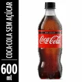 Coca-Cola sem acar 600ml