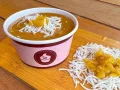 Bolo de pote abacaxi doce de leite e coco Bolo de pote abacaxi doce de leite e coco