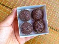 Caixa com 4 brigadeiros Caixa com 4 brigadeiros