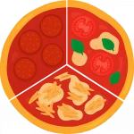 Pizza GG 3 Sabores (12 fatias)