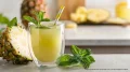 Suco Abacaxi com Hortel�
