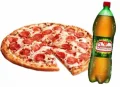 COMBO ZERO 4  - Duas Pizzas tamanho Fam�lia sabor Tradicional + bare 2l + Guaran� Ant�rtica 2l + batata frita M�dia.