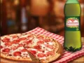 COMBO ZERO 5 - Tr�s Pizzas tamanho Fam�lia sabor Tradicional + bare 2l + Guaran� Ant�rtica 2l + batata frita M�dia.
