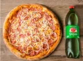 COMBO ZERO 6 - Quatro Pizza tamanho Fam�lia sabor Tradicional + bare 2l + Guaran� Ant�rtica 2l + Coca Cola 2l + por��o batata frita Grande.