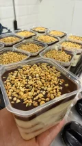 PAVÊ DE AMENDOIM COM GANACHE 250ml