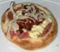 Calabresa, Catupiry, Bacon e Cebola