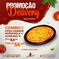 Pizza Grande Mussarela + Guaran� Antartica 1L