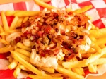 Dan's Fritas Plus com Molho de Churrasco e Bacon