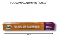 ROLO DE FOLHA DE ALUMINIO (30X100M) C/6 UN. (MELLO)