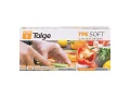 LUVA TPE SOFT TRANSPARENTE TAM.(P) C/100 UN. TALGE