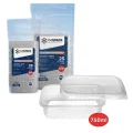 KIT POTE + SOBRETAMPA RETANGULAR 750ML CX C/250UN (COPAZA)