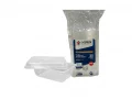 KIT POTE + SOBRETAMPA RETANGULAR 250ML PCT C/25UN (COPAZA)