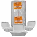 HAMBURGUEIRA EPS TH-101 - 235X160X75 MM 200 UND ( TOTALPLAST )