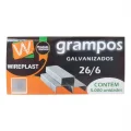 GRAMPO PARA GRAMPEADOR WIREPLAST 26/6 5000 GRAMPOS