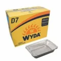 FORMA DE ALUMINIO RETANGULAR 750ML C/ 100UN (WYDA)