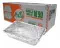 FORMA DE ALUMINIO RETANGULAR 1L. C/ 100UN (MELLO)