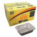 FORMA DE ALUMINIO RETANGULAR 1L C/ 100UN (WYDA)