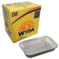 FORMA DE ALUMINIO RETANGULAR 1.500ML C/ 100UN (WYDA)