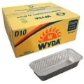 FORMA DE ALUMINIO RETANGULAR 1.150 ML. C/ 100 UN. D5100 (WYDA)