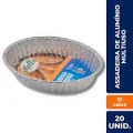 FORMA DE ALUMINIO OVAL 4L. C/ 20UN (MELLO)