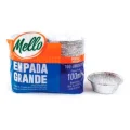 FORMA DE ALUMINIO EMPADA GRANDE 100ML. C/6X100 UN (MELLO)