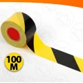 FITA ZEBRADA SINALIZACAO 45MMX100MTS