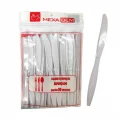 FACA REFEICAO MASTER OFF WHITE C/50 UN. (MEXA BEM)