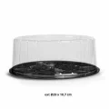 EMBALAGEM PARA TORTA 20CM F50TA PRETA FIBRAFORM