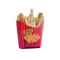 CAIXA PAPEL CART�O P/ BATATA FRITA (8X5X12CM.) C/ 50 UN.